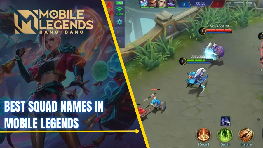 Best Mobile Legends Squad Names: Ideas & Tips for MLBB Teams